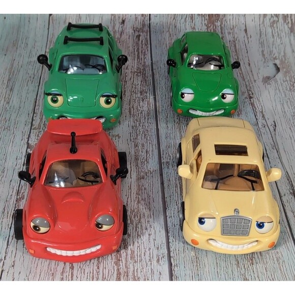 Vintage Chevron Toy Car Lot Of 4- 1990s Chevy Cars Tony, Leslie, Wendy,  Kelly - Picture 12 of 12